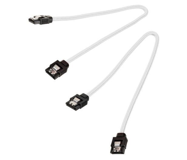 Corsair Premium 30cm sleeved 2szt Białe - 739205 - zdjęcie 2